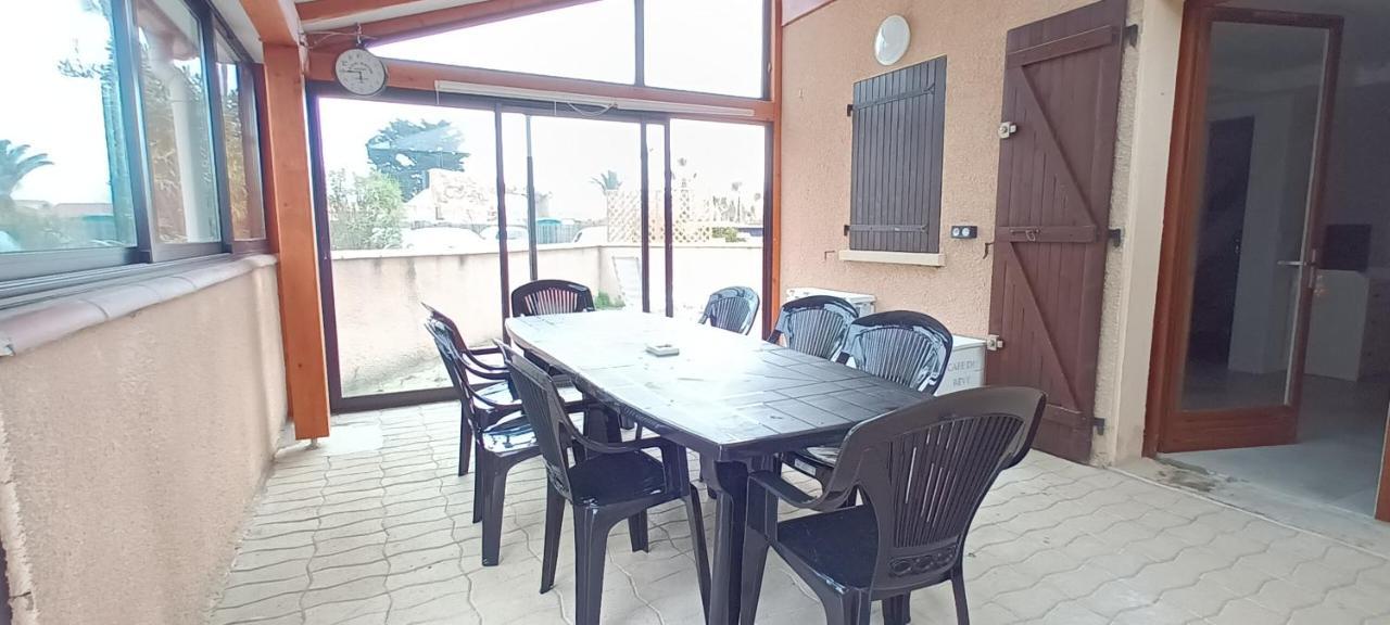 Patios De La Mer Villa A 200 M De La Plage- Clim - Wifi - Parking Saint-Cyprien  Zewnętrze zdjęcie