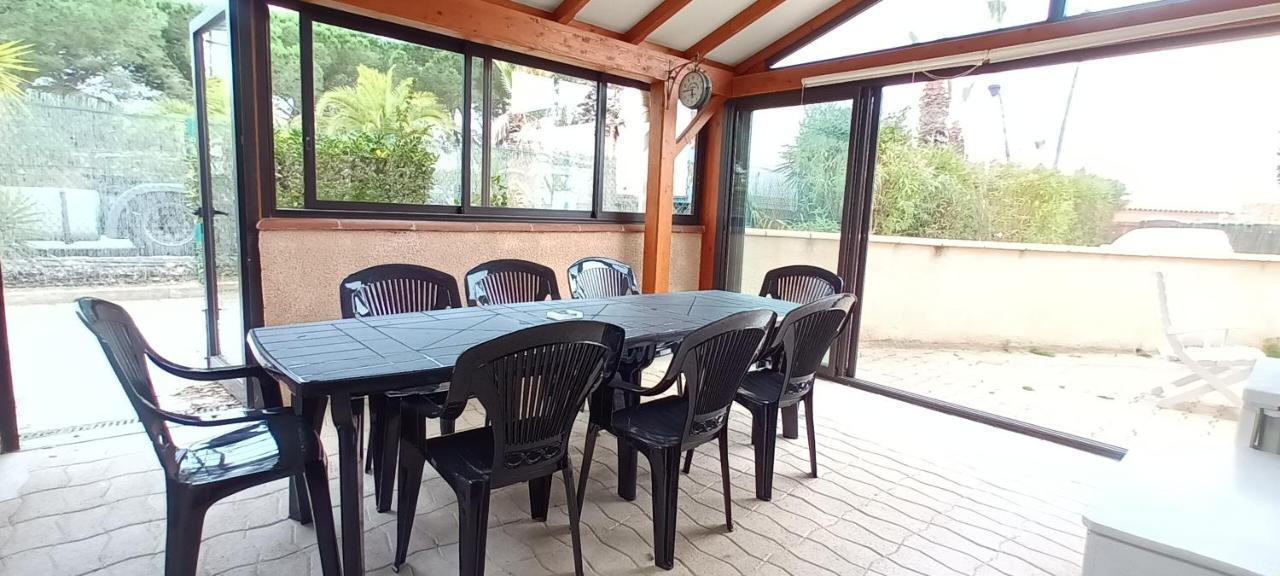 Patios De La Mer Villa A 200 M De La Plage- Clim - Wifi - Parking Saint-Cyprien  Zewnętrze zdjęcie